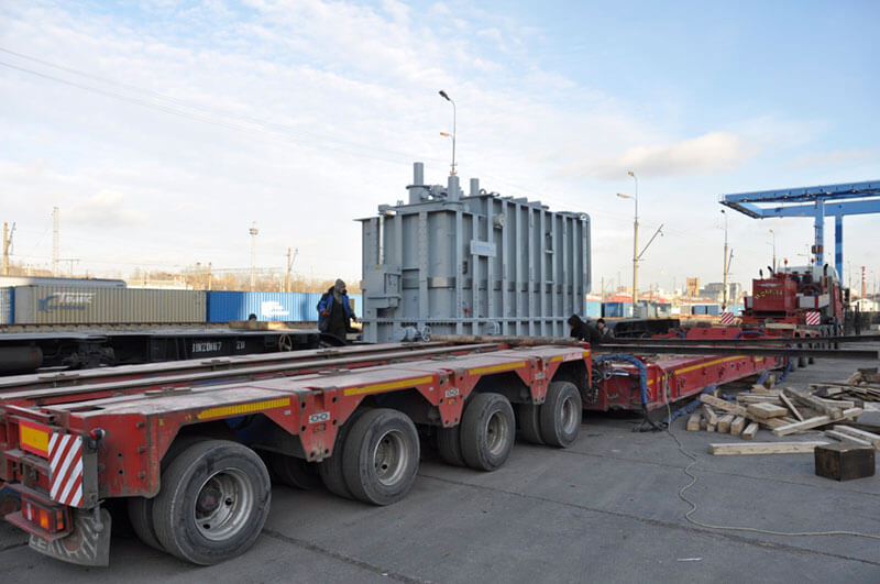 Перевозка тяжеловесных грузов в Москве